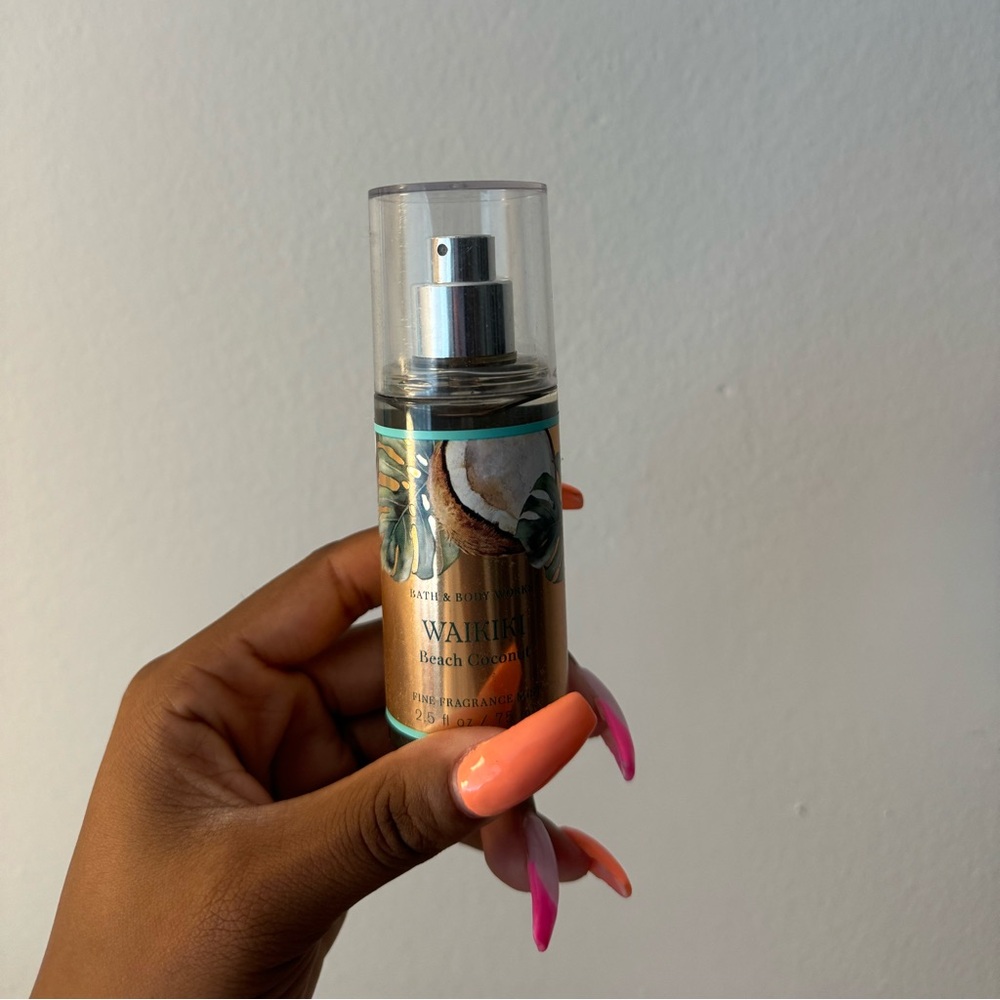 bath and body works waikiki beach coconut mini mist